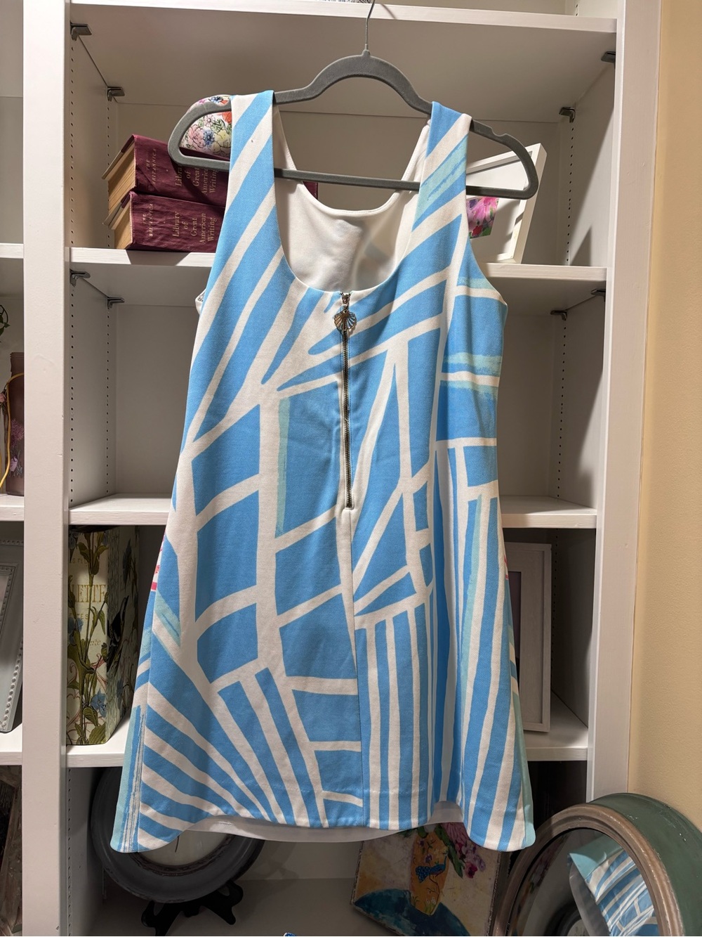 LILLY PULITZER SzM CALLIE SLEEVELESS SHIFTH KNIT DRESS FOR THE SHELL - Picture 9 of 11